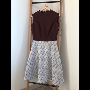 Brown Vintage Knit Dress